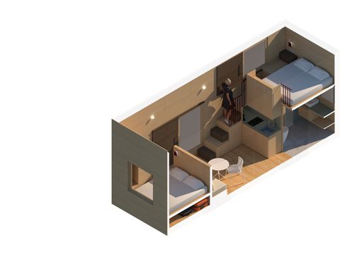 HÉBERGEMENT INSOLITE 4 personnes - Tiny Home Family