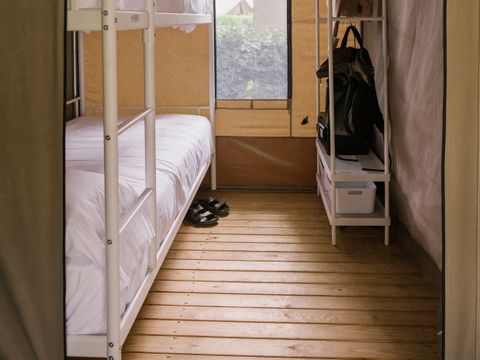 Tente en toile et en bois 2 personnes - Cottage Family Tent