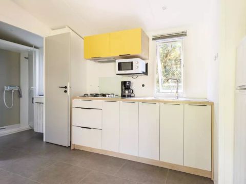 MOBILHOME 4 personnes - Mobil home Zen 3 Pièces 4 Personnes + TV