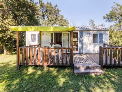 MOBILHOME 4 personnes - Mobil home Détente 3 Pièces 4 Personnes + TV