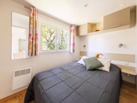 MOBILHOME 4 personnes - Mobil home Détente 3 Pièces 4 Personnes + TV