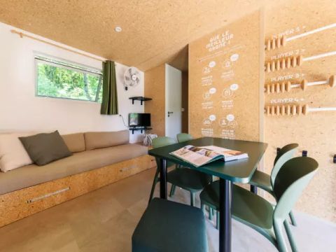 MOBILHOME 4 personnes - Mobil-Home Happy 3 Pièces 4 Personnes + TV