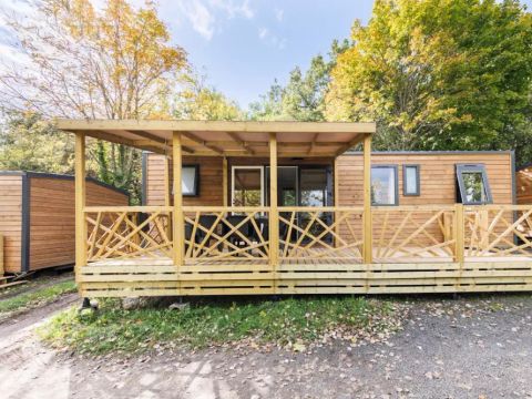 MOBILHOME 6 personnes - Cottage Premium 4 Pièces 6 Personnes + TV 2sdb