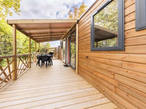 MOBILHOME 6 personnes - Cottage Premium 4 Pièces 6 Personnes + TV 2sdb