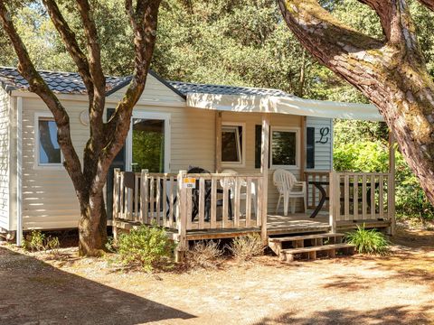 BUNGALOW 4 personnes - Mobil-home | Classic | 2 Ch. | 4 Pers. | Terrasse surélevée | TV