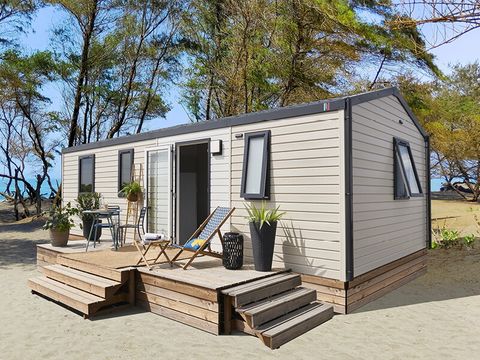 MOBILHOME 6 personnes - Mobil-home | Comfort | 3 Ch. | 6 Pers. | Terrasse surélevée | Clim. | TV