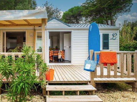 MOBILHOME 4 personnes - Mobil-home | Ultimate | 2 Ch. | 4 Pers. | Terrasse Lounge | 1 SDB | Clim. | TV