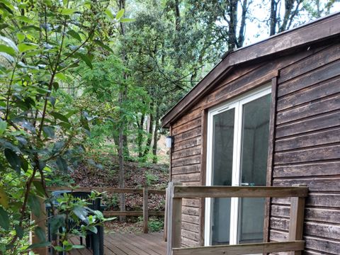 CHALET 2 personnes - CHALET PRET A CAMPER avec kitchenette / sans salle de bain