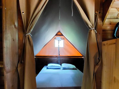TENTE TOILE ET BOIS 4 personnes - Cabane “Tribu”