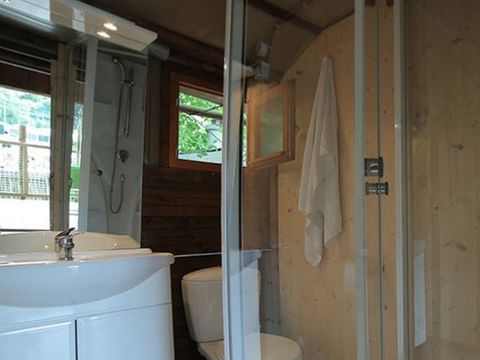 TENTE TOILE ET BOIS 6 personnes - Paillote sur pilotis