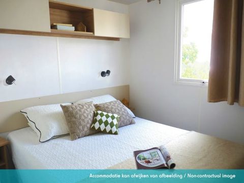 MOBILHOME 6 personnes - Elégance 3 chambres (6 pers) terrasse MOBILHOME 6 personnes - Elégance 3 chambres (6 pers) terrasse