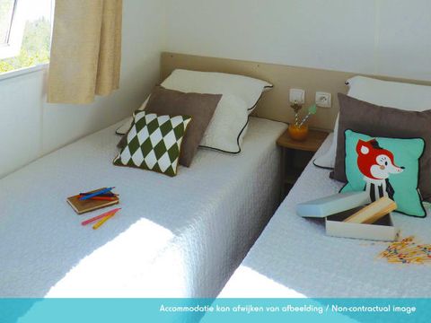MOBILHOME 6 personnes - Elégance 3 chambres (6 pers) terrasse MOBILHOME 6 personnes - Elégance 3 chambres (6 pers) terrasse