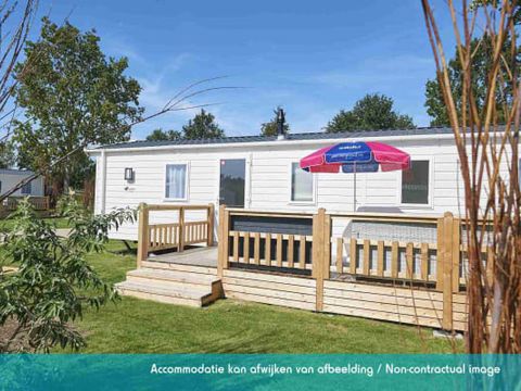 MOBILHOME 6 personnes - Excellence 3 chambres (6 pers) terrasse MOBILHOME 6 personnes - Excellence 3 chambres (6 pers) terrasse