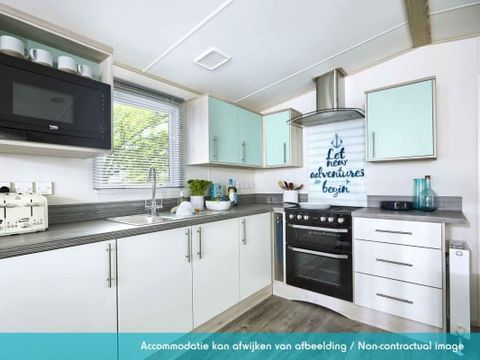 MOBILHOME 4 personnes - Chalet Large 2 chambres avec terrasse (4 pers) MOBILHOME 4 personnes - Chalet Large 2 chambres avec terrasse (4 pers)
