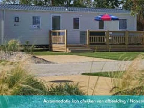 MOBILHOME 4 personnes - Chalet Large 2 chambres avec terrasse (4 pers) MOBILHOME 4 personnes - Chalet Large 2 chambres avec terrasse (4 pers)
