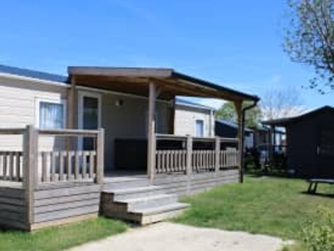 MOBILHOME 6 personnes - Excellence 3 chambres (6 pers) terrasse