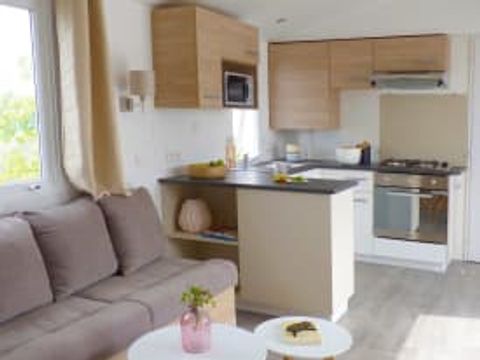 MOBILHOME 6 personnes - Excellence 3 chambres (6 pers) terrasse