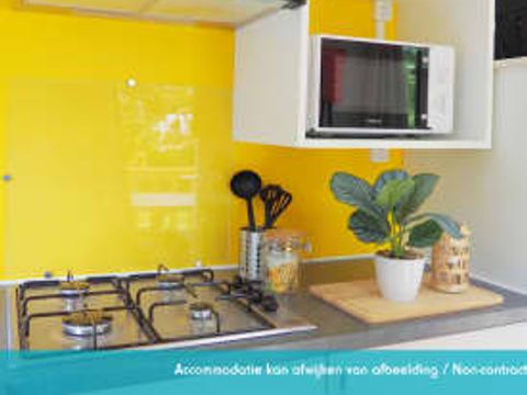 MOBILHOME 4 personnes - Mobil home Elégance 2 chambres (4 pers) terrasse