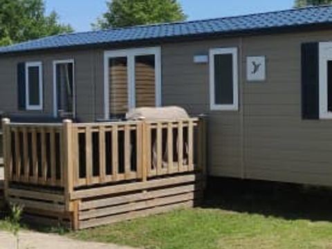 MOBILHOME 6 personnes - Mobil home Excellence 3 chambres (6 pers) terrasse