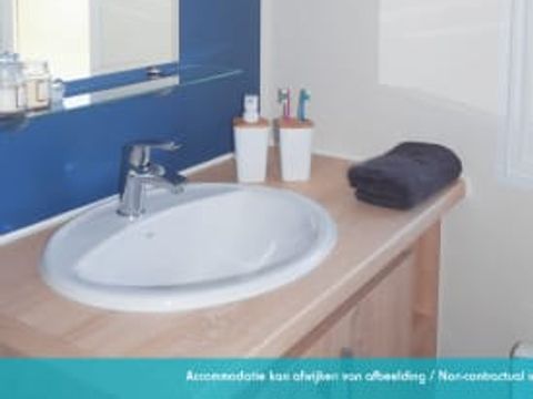 MOBILHOME 6 personnes - Mobil home Elégance 3 chambres (6 pers) terrasse