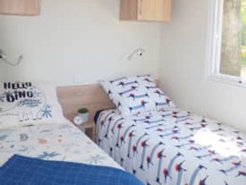 MOBILHOME 6 personnes - Mobil home Elégance 3 chambres (6 pers) terrasse