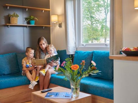 MOBILHOME 6 personnes - Excellence 3 chambres avec terras (6 personen)