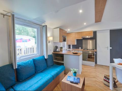 MOBILHOME 6 personnes - Excellence 3 chambres avec terras (6 personen)