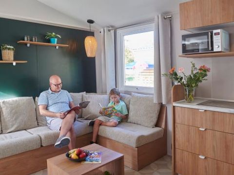 MOBILHOME 4 personnes - Elegance 2 chambres (4pers) avec terrace