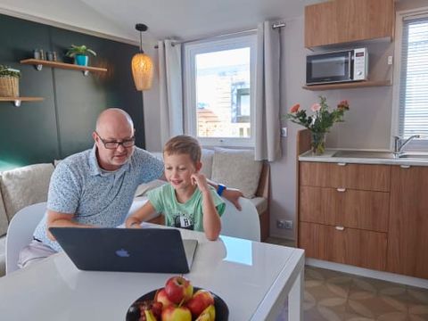 MOBILHOME 4 personnes - Elegance 2 chambres (4pers) avec terrace