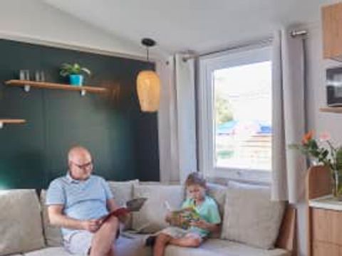 MOBILHOME 4 personnes - Elegance 2 chambres avec terrasse
