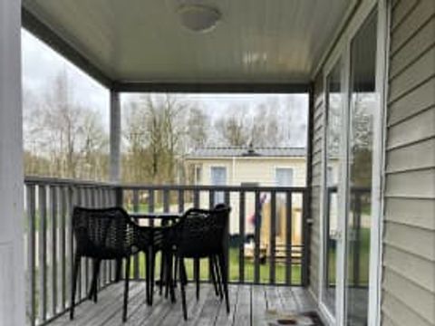 MOBILHOME 4 personnes - Mobil home Esprit 2 chambres (4 pers) terrasse