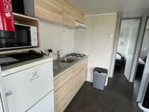 MOBILHOME 4 personnes - Mobil home Esprit 2 chambres (4 pers) terrasse