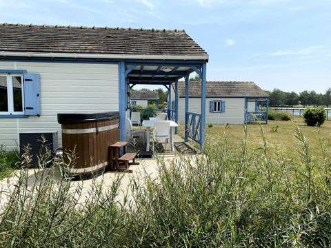 Chalet 6 personnes - Chalet VIP - 2 chambres avec bain finlandais privatif