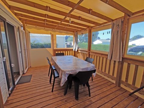Chalet 6 personnes - Mobile Grand Confort - 3 chambres - Environ 33m²