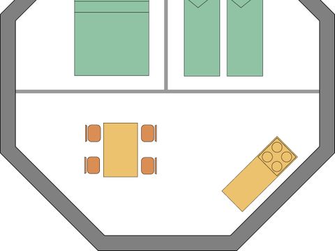 TENTE 4 personnes - Tente tipi