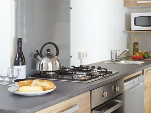 MOBILHOME 4 personnes - Premium | 2 Ch. | 4 Pers. | Terrasse surélevée | Clim.