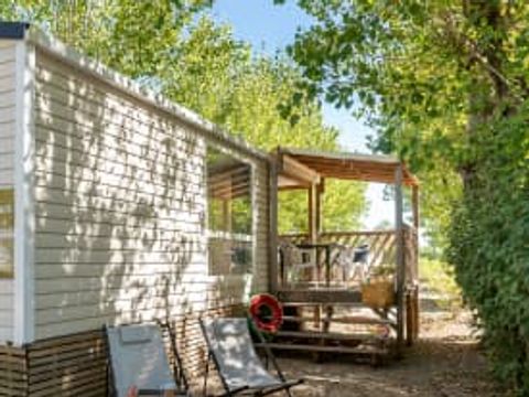 MOBILHOME 5 personnes - Cottage 4/5p 2ch clim ***