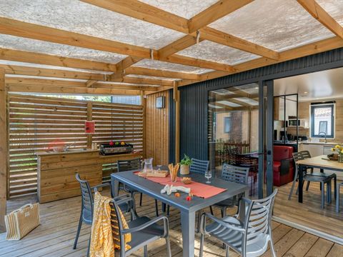MOBILHOME 6 personnes - COTTAGE 6p 3ch 2SdB PREMIUM SPA