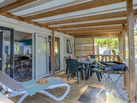MOBILHOME 6 personnes - COTTAGE Cordouan 6p 3ch 2SdB ****