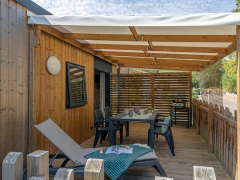MOBILHOME 4 personnes - COTTAGE 4p 2ch **** PMR