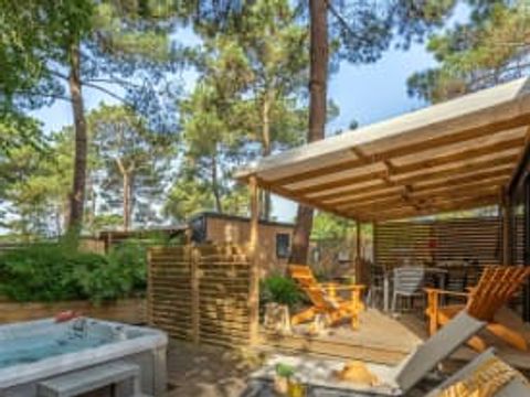 MOBILHOME 4 personnes - Cottage 4p 2ch 2SdB PREMIUM SPA