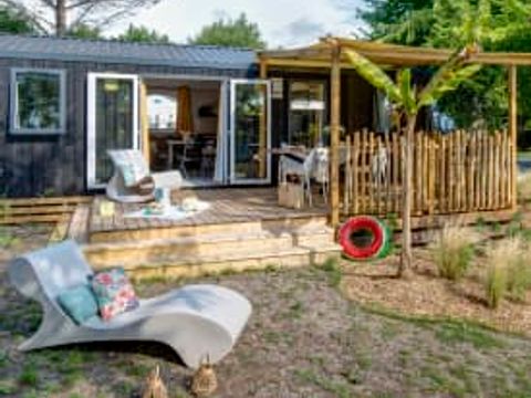 MOBILHOME 6 personnes - Cottage Cocoon 6p 3ch 2Sdb Clim Premium