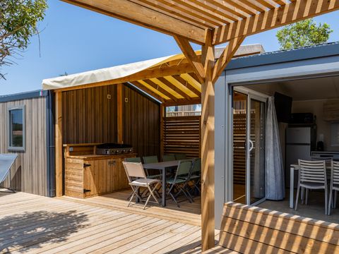 MOBILHOME 10 personnes - TRIBU - 1 mobile-home 6 pers + 1 mobile-home 4 pers