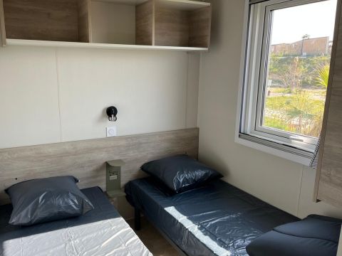 MOBILHOME 10 personnes - TRIBU vue mer - 1 mobile-home 6 pers + 1 mobile-home 4 pers