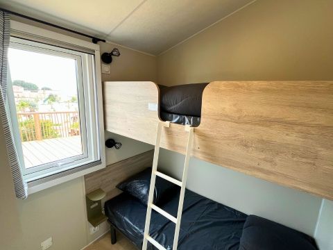 MOBILHOME 10 personnes - TRIBU vue mer - 1 mobile-home 6 pers + 1 mobile-home 4 pers