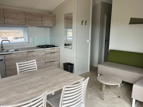MOBILHOME 10 personnes - TRIBU vue mer - 1 mobile-home 6 pers + 1 mobile-home 4 pers