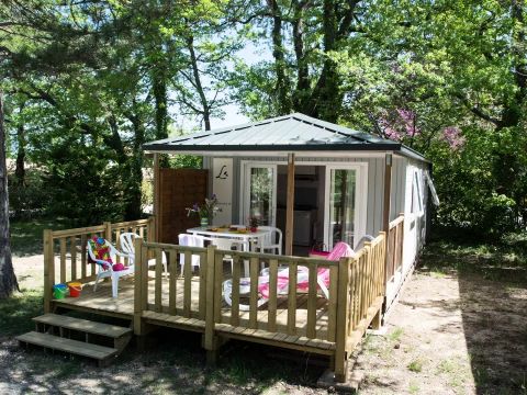 MOBILHOME 5 personnes - Cottage Provence 3 Pièces 5 Personnes Climatisé