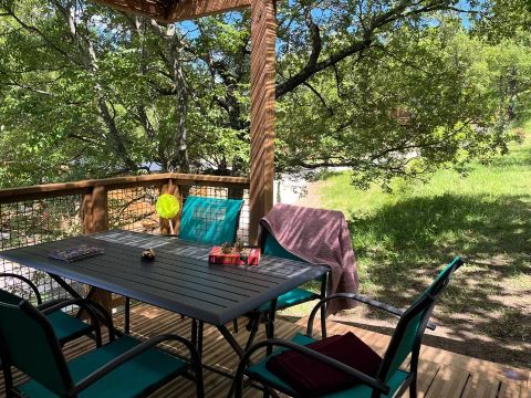 MOBILHOME 5 personnes - Cottage Pantaïa 3 Pièces 5 Personnes Climatisé + TV + Jacuzzi