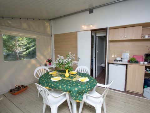 BUNGALOW 5 personnes - Cottage Capucine 5p SANS SANITAIRES