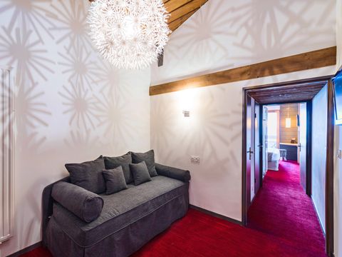 CHAMBRE 4 personnes - Chambre Familiale Deluxe - Vue Pistes & Balcon (Séjour + Petit-déjeuner)